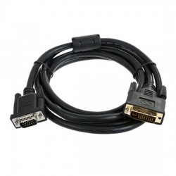 6FT DVI-I Dual Link(24+5) to VGA Cable - PrimeCables