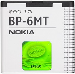NOKIA BP-6MT BP 6MT BP6MT E51 N81 N82 6350 Mural 6750 Battery