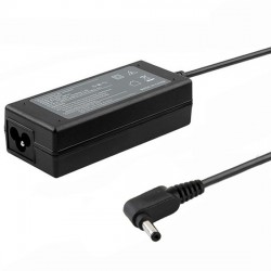 AC Adapter 19V 3.42A 65W for Asus Notebook, Output Tips: 4.0mm x 1.35mm(Black)
