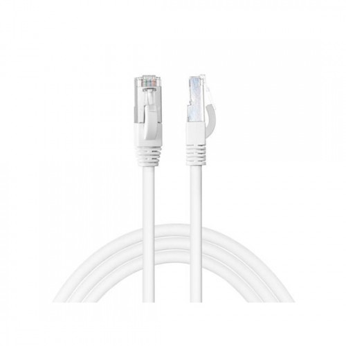 Cat 7 10FT STRAIGHT ETHERNET NETWORK CABLE WHITE image