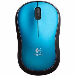 Logitech M185 Wireless Optical Mouse - Blue