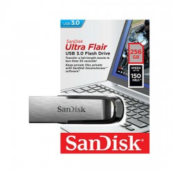 Sandisk 256Gb Cz73 Ultra Flair USB Flash Drive up to 150Mbps