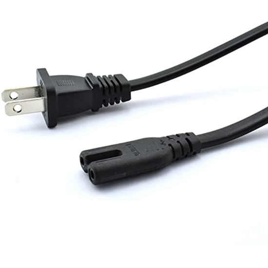 Prong Plug AC Power Cord Copper Power Cable 2.5A 250V