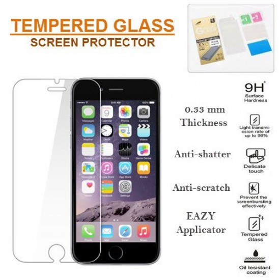 Samsung All Models SomosTel® Premium HD Clear Tempered Glass Screen Protector 9H Hardness 0.33mm 2.5D