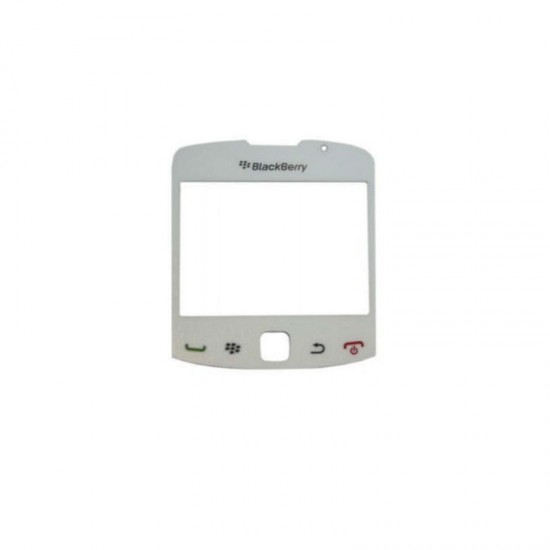 BlackBerry Curve 3G 9300 White LCD Lens Cover Repair Replacement with Adhesive