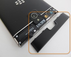 Blackberry Passport Q30 Back Housing Top Cover Black