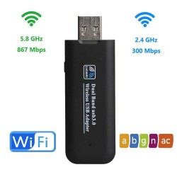 STAD Dual Band Wireless Adapter USB 3.0 5.8GHz/2.4GHz 802.11 abgn ac